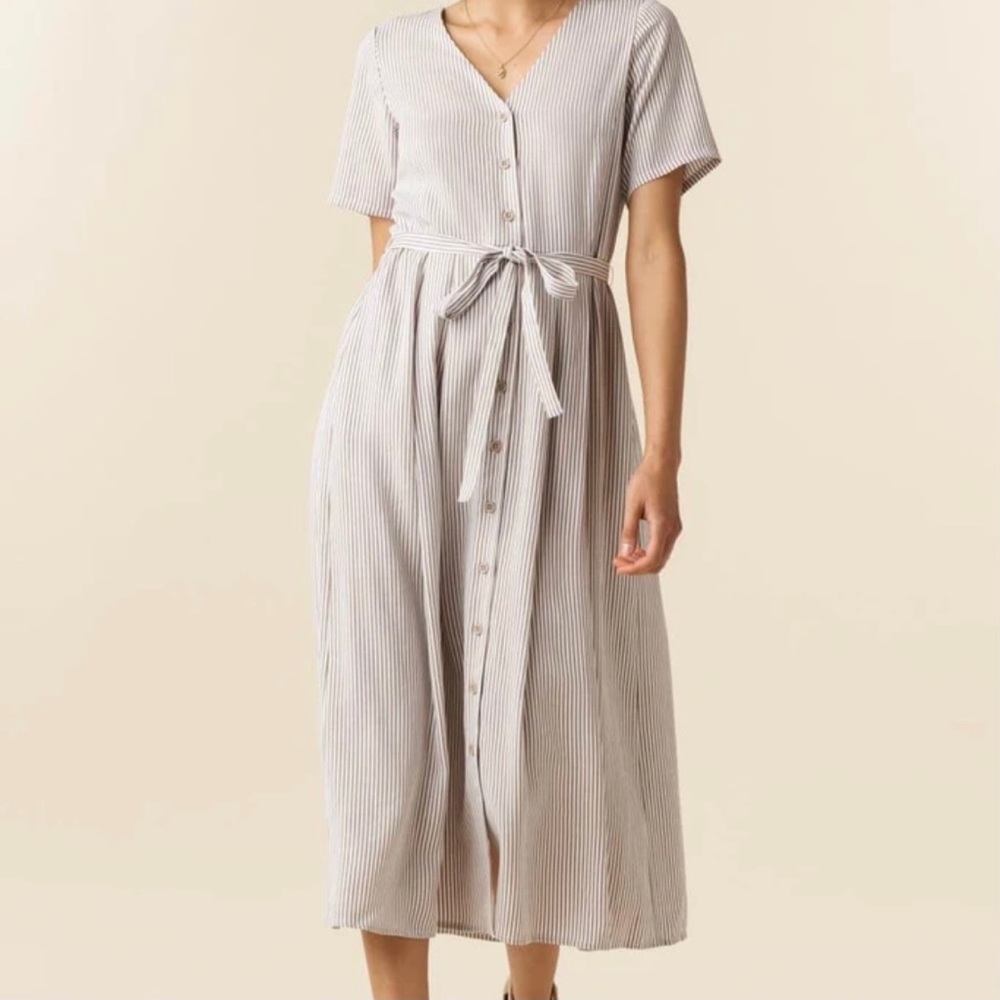 Vetta The Button Up Midi Dress